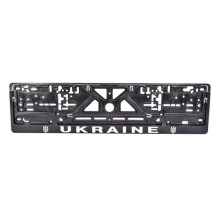Рамка номерного знака Сarlife Україна (объемные буквы) NH63