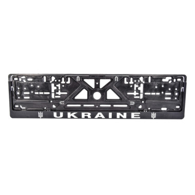 Рамка номерного знака Сarlife Україна (объемные буквы) NH63
