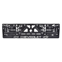 Рамка номерного знака Сarlife Chevrolet (объемные буквы) NH35