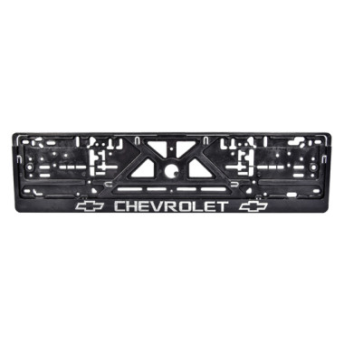 Рамка номерного знака Сarlife Chevrolet (объемные буквы) NH35