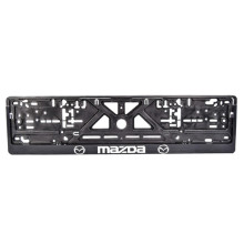 Рамка номерного знака Сarlife MAZDA (объемные буквы) NH52
