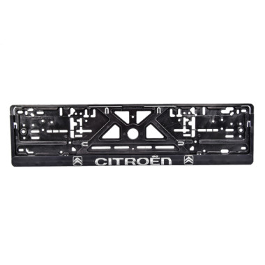 Рамка номерного знака Сarlife CITROEN (объемные буквы) NH49