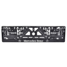 Рамка номерного знака Сarlife MERCEDES-BENZ (объемные буквы) NH42