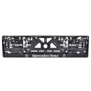 Рамка номерного знака Сarlife MERCEDES-BENZ (объемные буквы) NH42