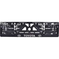 Рамка номерного знака Сarlife TOYOTA (объемные буквы) NH47