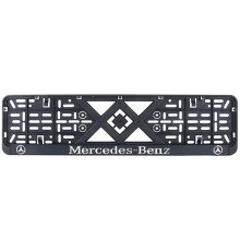 Рамка номерного знака Bi-Plast MERCEDES-BENZ (объемные буквы) BP-276