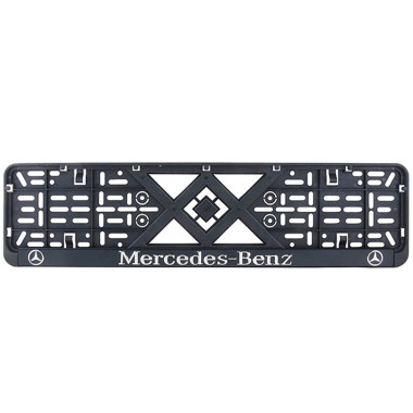 Рамка номерного знака Bi-Plast MERCEDES-BENZ (объемные буквы) BP-276