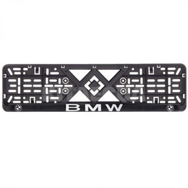 Рамка номерного знака Bi-Plast BMW (объемные буквы) BP-262