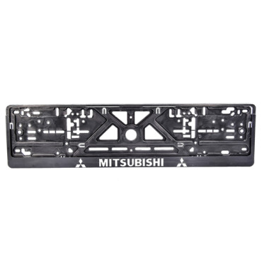 Рамка номерного знака Сarlife MITSUBISHI (объемные буквы) NH53