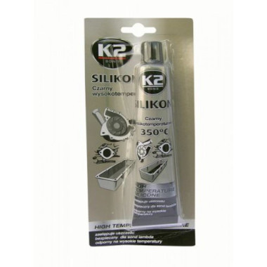 Силиконовый герметик +350С (черный) K2 SIL BLACK-BLIS 21 г.