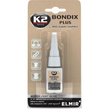 Суперклей 15 сек. K2 BONDIX PLUS 10 г.