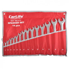 Набор ключей комбинированных CARLIFE CR-V 8-32 мм 14 шт WR4214