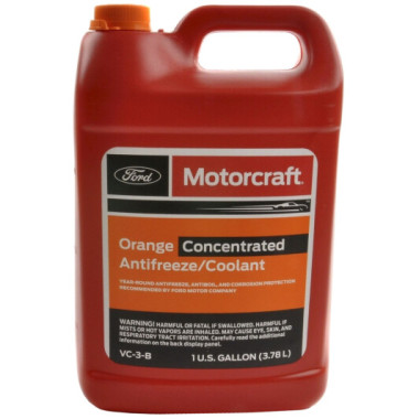 Концентрат антифриза Ford Motorcraft Orange Concentrated Antifreeze -74°C 3,785 литра.
