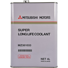 Концентрат антифриза Mitsubishi Long Life Antifreeze Coolant зеленый 4 литра.