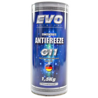 Концентрат антифриза EVO ANTIFREEZE G11 Concentrate Cиний 1,5 литра.