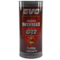 Концентрат антифриза EVO ANTIFREEZE G12 Concentrate Красный 1,5 литра.