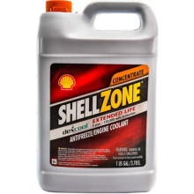 Концентрат антифриза ShellZone Dex-Cool G12 (-80) красный 3,78 литра.