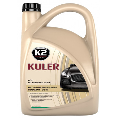 Концентрат антифриза K2 KULER KONC GREEN 5 литров.
