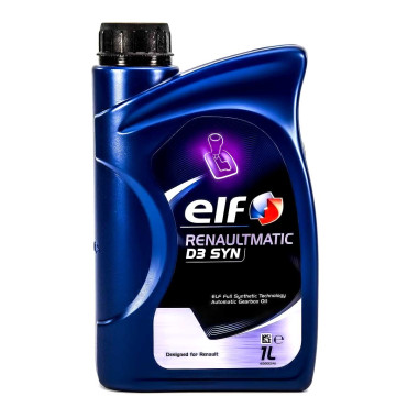 Трансмиссионное масло Elf для АКПП Renaultmatic D3 SYN 1 литр.