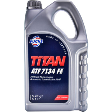 Трансмиссионное масло Fuchs Titan для АКПП Titan ATF 7134 FE 5 литров.