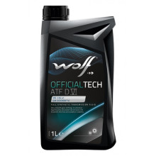 Трансмиссионное масло Wolf для АКПП OFFICIALTECH ATF D VI 1 литр.