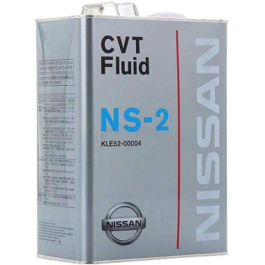 Трансмиссионное масло Nissan CVT Fluid NS-2 4 литра.