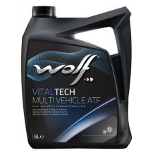 Трансмиссионное масло Wolf для АКПП VITALTECH MULTI VEHICLE ATF 5 литров.