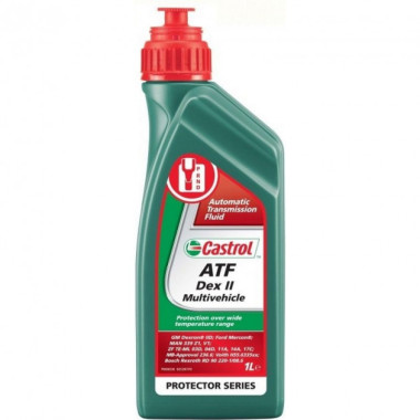 Трансмиссионное масло Castrol для АКПП ATF Dex II Multivehicle 1 литр.