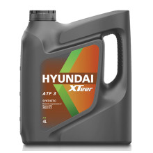 Трансмиссионное масло Hyundai Xteer для АКПП ATF III 4 литра.