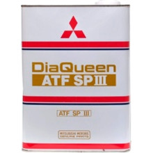 Трансмиссионное масло Mitsubishi для АКПП DiaQueen SP III 4 литра.
