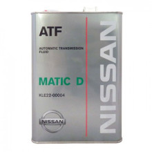 Трансмиссионное масло Nissan для АКПП Matic Fluid D 4 литра.