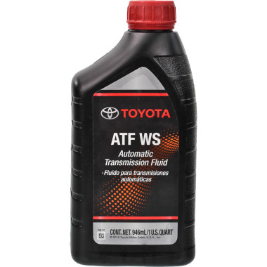 Трансмиссионное масло Toyota для АКПП ATF WS 0,946 литра.