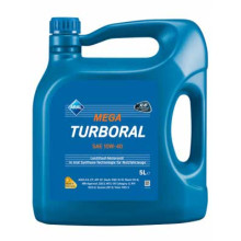 Моторное масло Aral MegaTurboral 10W-40 5 литров.