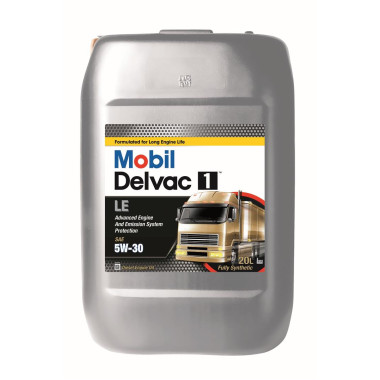 Моторное масло Mobil Delvac 1 LE 5W-30 20 литров.