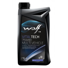 Трансмиссионное масло Wolf для МКПП VITALTECH 75W-80 MULTI VEHICLE 1 литр.
