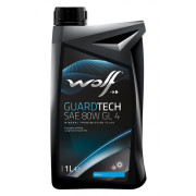 Трансмиссионное масло Wolf для МКПП GUARDTECH SAE 80W 1 литр.