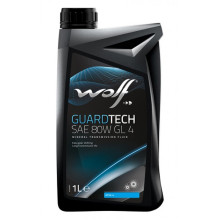 Трансмиссионное масло Wolf для МКПП GUARDTECH SAE 80W 1 литр.