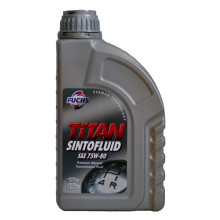 Трансмиссионное масло для МКПП Titan SINTOFLUID 75W-80 1 литр.
