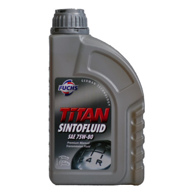 Трансмиссионное масло для МКПП Titan SINTOFLUID 75W-80 1 литр.