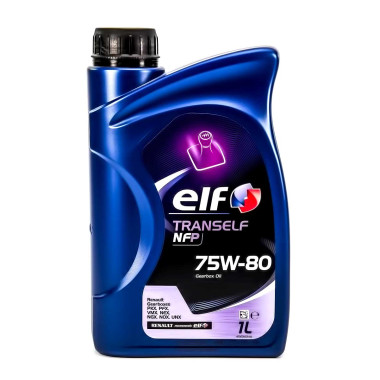 Трансмиссионное масло ELF для МКПП Tranself NFP 75W-80 1 литр.