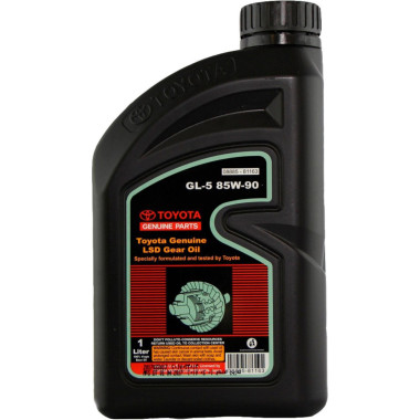 Трансмиссионное масло для мостов Toyota Differential Gear Oil 85W-90 GL-5 1 литр.