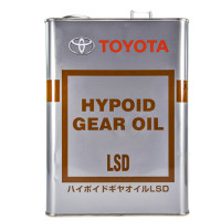 Трансмиссионное масло для мостов Toyota Hypoid Gear Oil LSD 85W-90 GL-5 4 литра.
