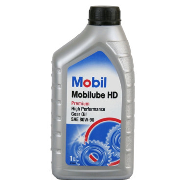 Трансмиссионное масло Mobil для мостов Mobilube HD 75W-90 1 литр.