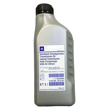 Масло трансмиссионное GM для МКПП 93165694 OIL-M T 75W-85 1 литр.