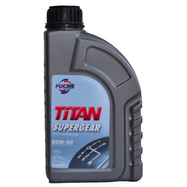 Трансмиссионное универсальное масло Titan SUPERGEAR 80W-90 1 литр.