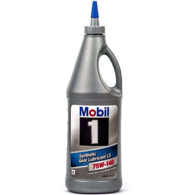 Трансмиссионное масло Mobil 1 Synthetic Gear Lubricant LS 75W-140 0,946 литра.