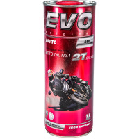 Масло для мототехники EVO MOTO 2T RACING RED 1 литр.