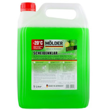 Жидкость стеклоочистителя зимняя Molder LIME -20°C 5 литров.
