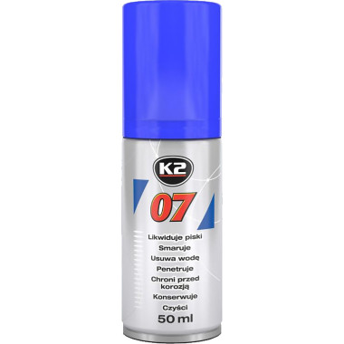 Силиконовая смазка (очиститель) K2 07 50 мл.