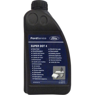 Тормозная жидкость Ford Super DOT-4 1 литр.